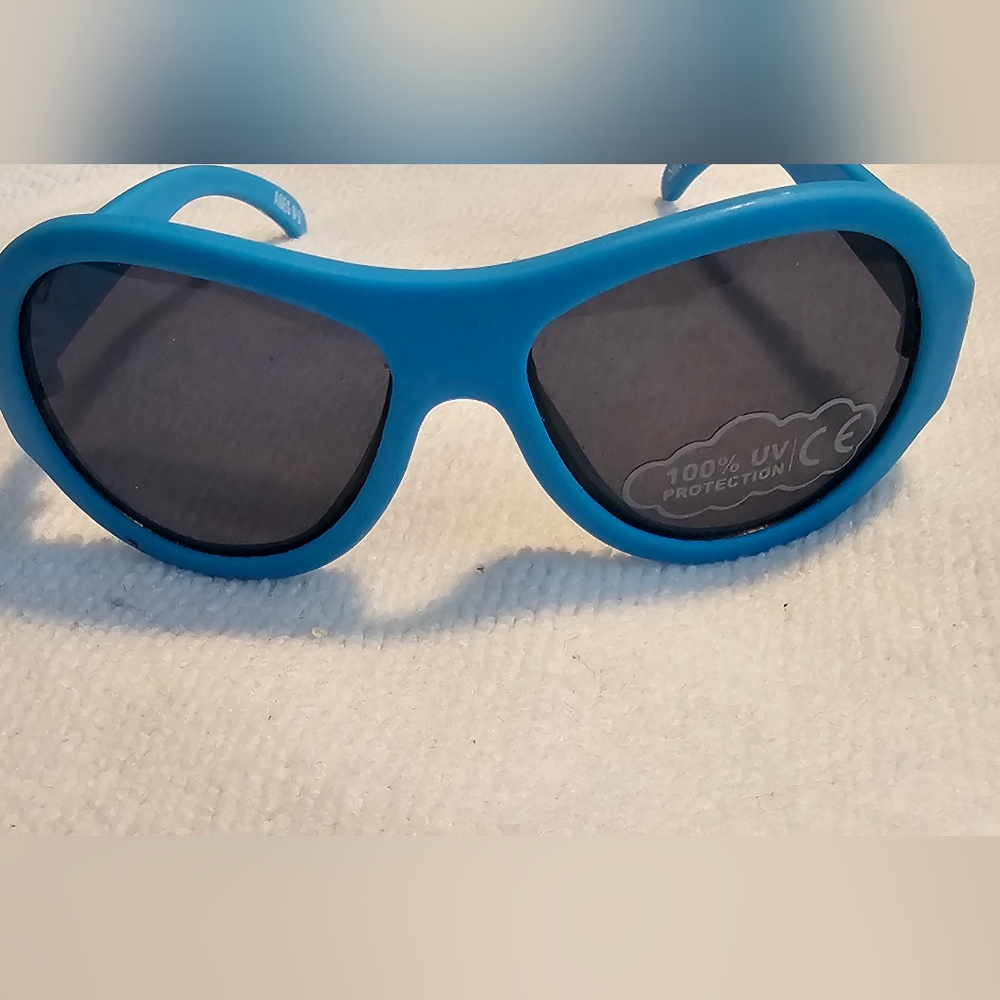 Babiators Sunglasses Infant Ages 0-2 Unisex Blue 100% UV Protection BPA Free